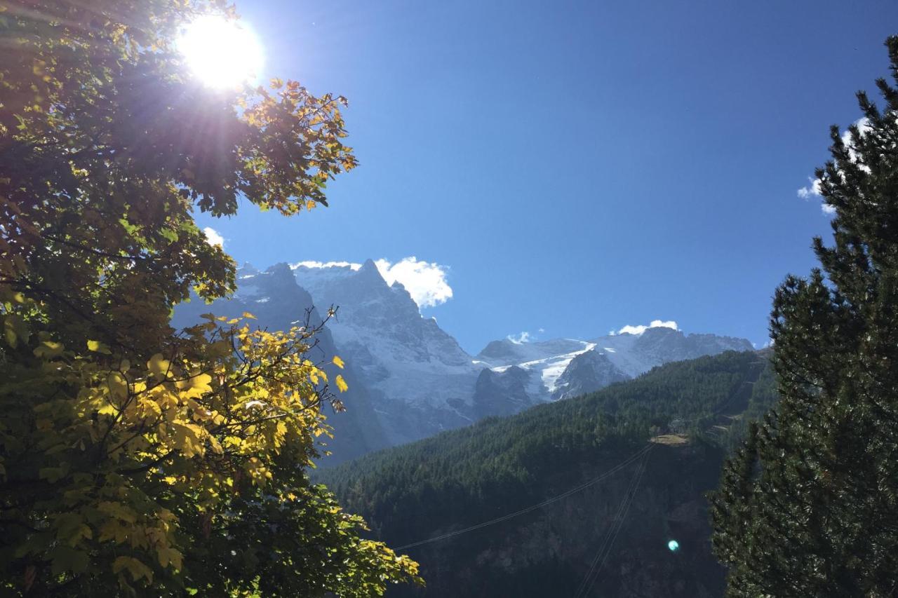Les Enfetchores - Apartment Overlooking La Meije La Grave Bagian luar foto